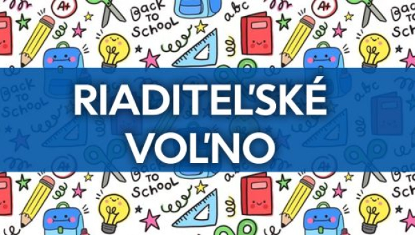 Riaditeľské voľno